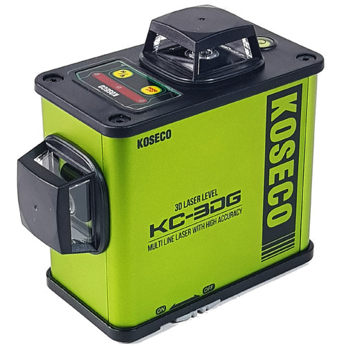 KOSECO 3D그린라인 레이저레벨기 KC-3DG/코세코 KC3DG 레이저수평기