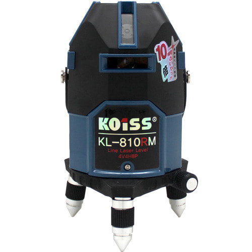 KOISS 라인포인트 레이저레벨기 KL-810RM/코이스 KL810RM 레이저수평기