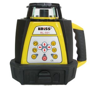 KOISS 회전형 레이저레벨기 RL-501/코이스 RL501 실외 회전 레이저수평기