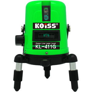 KOISS 그린라인 레이저레벨기 KL-411G/코이스 KL411G 레이저수평기