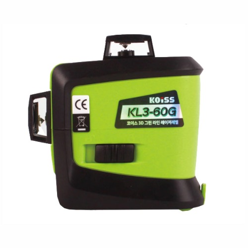 KOISS 3D그린라인 레이저레벨기 KL3-60G/코이스 KL360G 레이저수평기