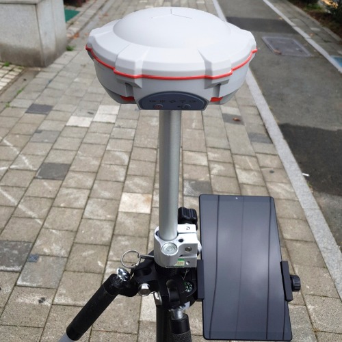 [중고] GNSS 수신기 T300 PLUS IMU 악세서리풀세트/ GPS 수신기
