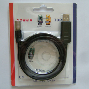 광파거리계 / 광파기 USB Data 전송 Cable / 광파기 전송케이블